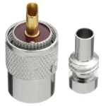 Роз'єм UHF male 6 crimp