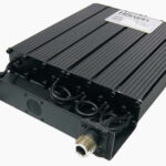 HORWIN PRF-UM6-SL — малогабаритний смугно-реєкторний фільтр, 400-470 MГц, 50 Вт, 6 спіральних резонатора