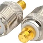 Антенний адаптер без кільця заземления, перехідник UHF-female to moto RF, для рацій Motorola DP серії