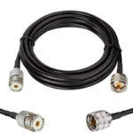 Готова кабельна збірка UHF male - UHF female з використанням ВЧ кабелю SLR-240 довжиною 10 метрів