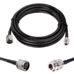 Готова кабельна збірка N male або N female, з використанням ВЧ кабеля RG-223U довжиною 10 метрів