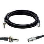 Готова кабельна збірка QMA male або QMA female, з використанням ВЧ кабеля RG-223U довжиною 5 метрів