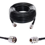 Готова кабельна збірка N male або N female, з використанням ВЧ кабеля RG-223U довжиною 20 метрів