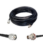 Готова кабельна збірка TNC male – TNC female, з використанням ВЧ кабеля RG-223U довжиною 15 метрів