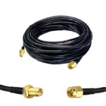 Готова кабельна збірка SMA male або SMA female, з використанням ВЧ кабеля RG-223 C/U, довжиною 15 метрів