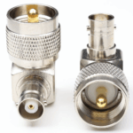 Перехідник UHF male - BNC female 90°