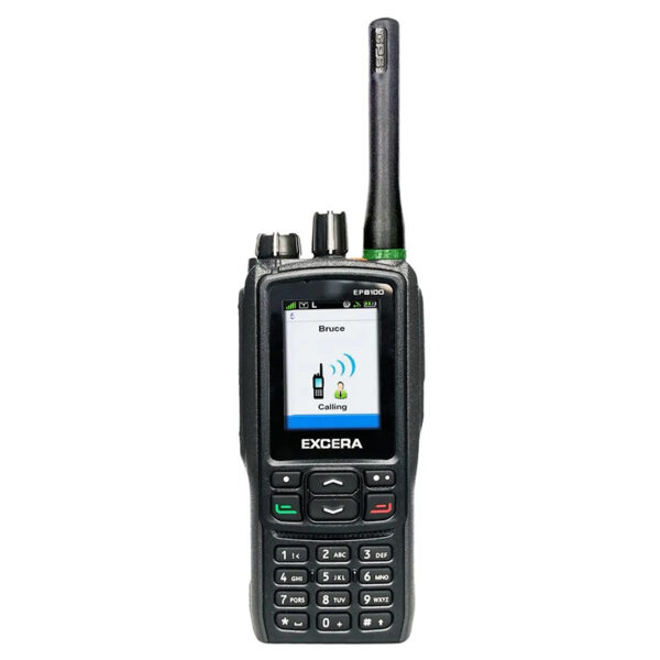 EXCERA EP8100 порт. р/ст.,DMR, VHF,1-5Вт, IP67, АКБ EB242L Li-Ion 2400mAh+ліцензії шифр. та ретранслятора