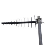 Направлена ​​Yagi 7-ти елементна зовнішня зварна антена D-7-698-4000M-A для зовнішньої установки, 3G/4G/LTE 5G, 698-4000МГц 7dBi, N female