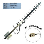 Антена BBT-0809YI13V09 спрямована Yagi 9-ти елементна з петльовим вібратором 902-928МГц