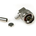 Роз'єм N Type male 6 clamp 90°