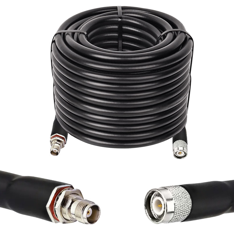 6634192041_gotova-zbirka-na.jpg Готова збірка на кабелі SLL-400 TNC male - TNC Female, 30 метрів - Зображення 1