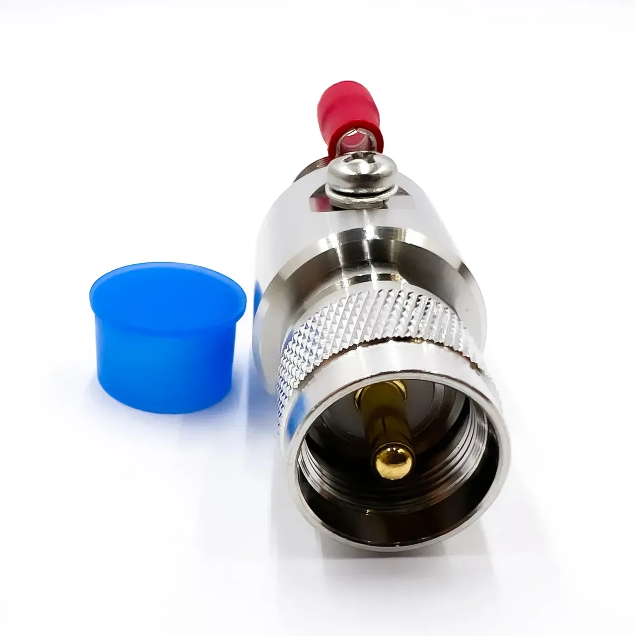 6670993329_grozozahistnij-pristrij-koaksialnij.png Грозозахистний пристрій коаксіальний SA (UHF male-UHF female), 50/75 Ом 1-1000 МГц, 250 Вт - Зображення 1