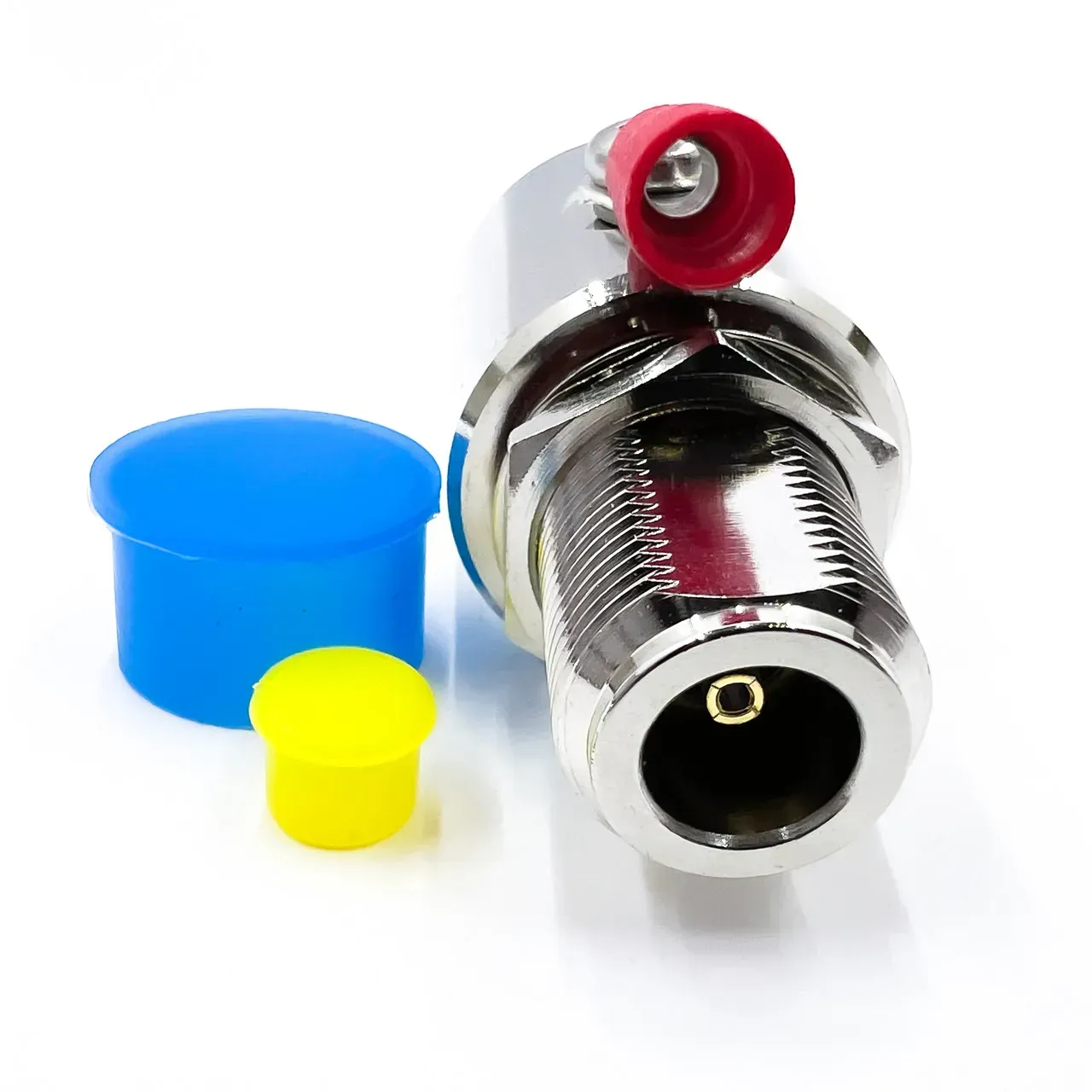 6670994874_grozozahistnij-pristrij-koaksialnij.png Грозозахистний пристрій коаксіальний SA (N female-BNC female), 50/75 Ом 1-1000 МГц, 250 Вт - Зображення 1