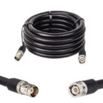 Готова кабельна збірка BNC male або BNC female, з використанням ВЧ кабеля RG8/U  довжиною 10 метрів