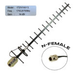 LTE / GSM спрямована Yagi антена BBT-1721YI14V13, 1710–2170МГц, 14 dBi, N-Female