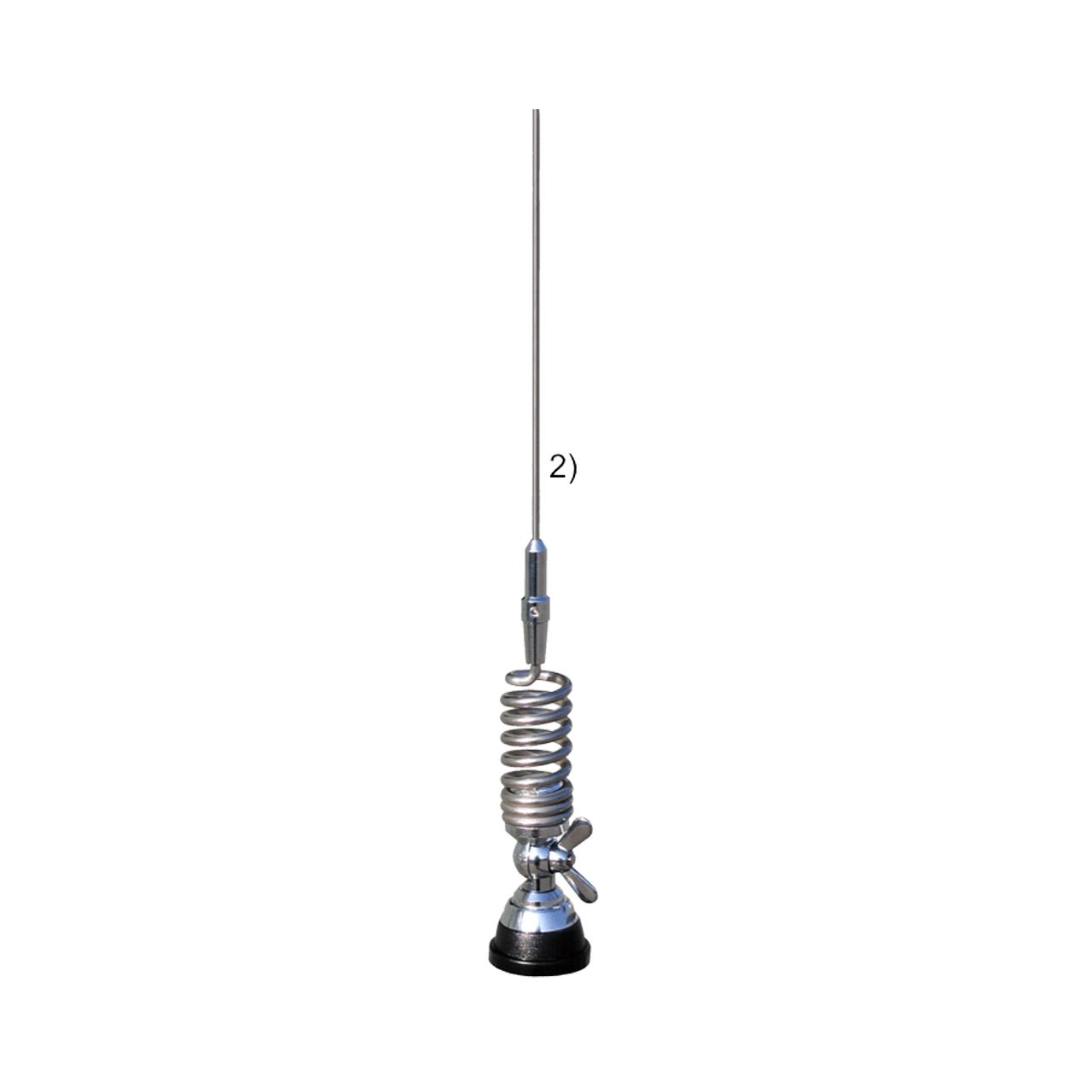 sma-47-135-r.jpg VHF автомобільна антена SIRIO SMА 47/135/SL з врізним кріпленням - Зображення 1
